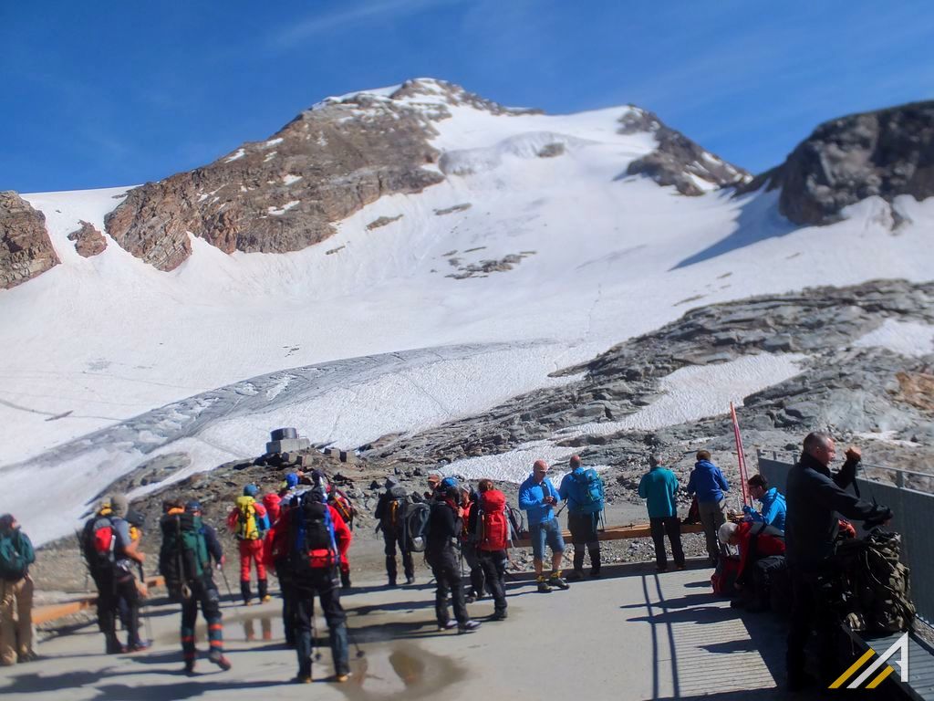 Trekking wokół Matterhorn i Monte Rosa, Punta Indren