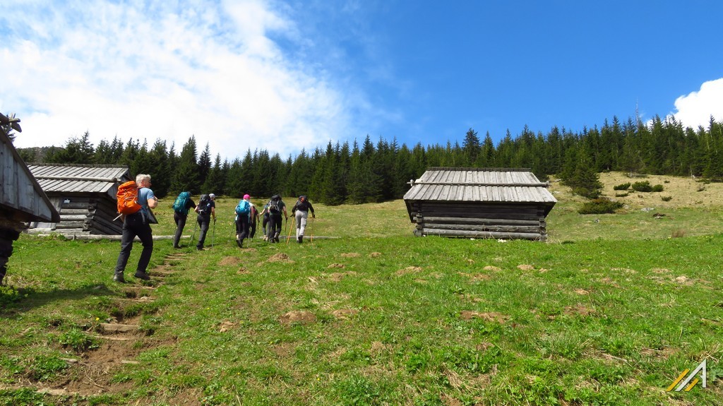 Wycieczka w Tatry Zachodnie. Szałasy na Polanie Stoły