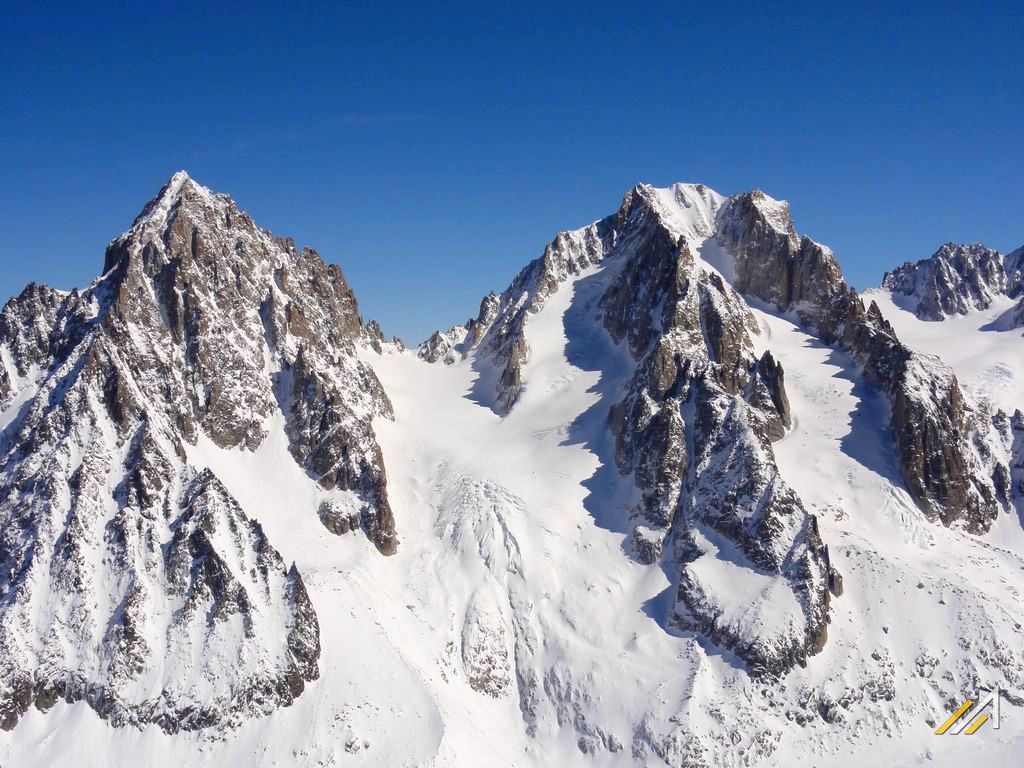 Haute Route zimą. Aiguille du Chardonnet, Col du Chardonnet i Aiguille d'Argentiere, rejon Chamonix