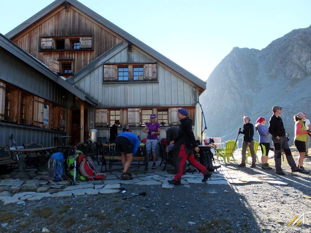 Trekking Haute Route, Cabane de Prafleuri, Alpy Walijskie