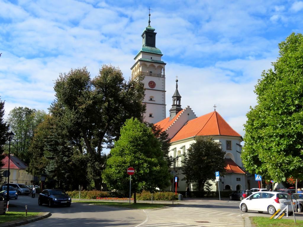 Beskidy, Żywiec, Kościół - Konkatedra pw Narodzenia Najświętszej Maryi Panny