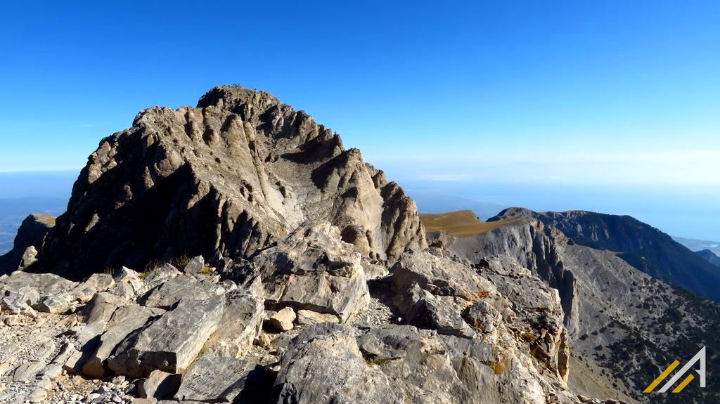 Trekking w górach Grecji, Mitikas (2917 m n.p.m.) - Thronos Dios