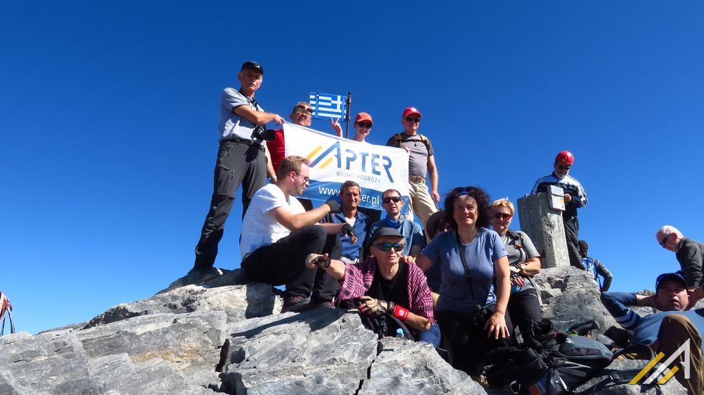 Trekking w górach Grecji, Mitikas (2917 m n.p.m.), najwyższy szczyt góry Olimp