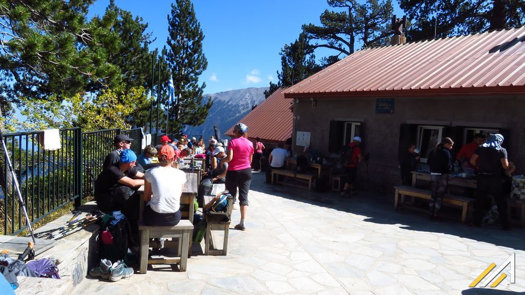 Trekking w Grecji, Olimp, Refuge Spilios Agapitos