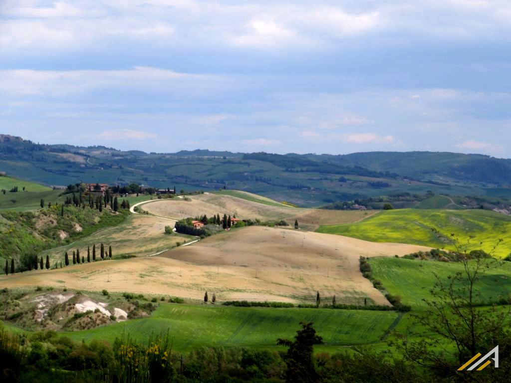 Toskania, wycieczka w dolinę Val d'Orcia