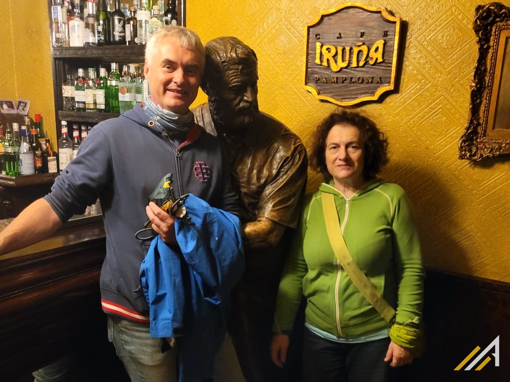 Zwiedzanie Pamplony, Cafe Iruna